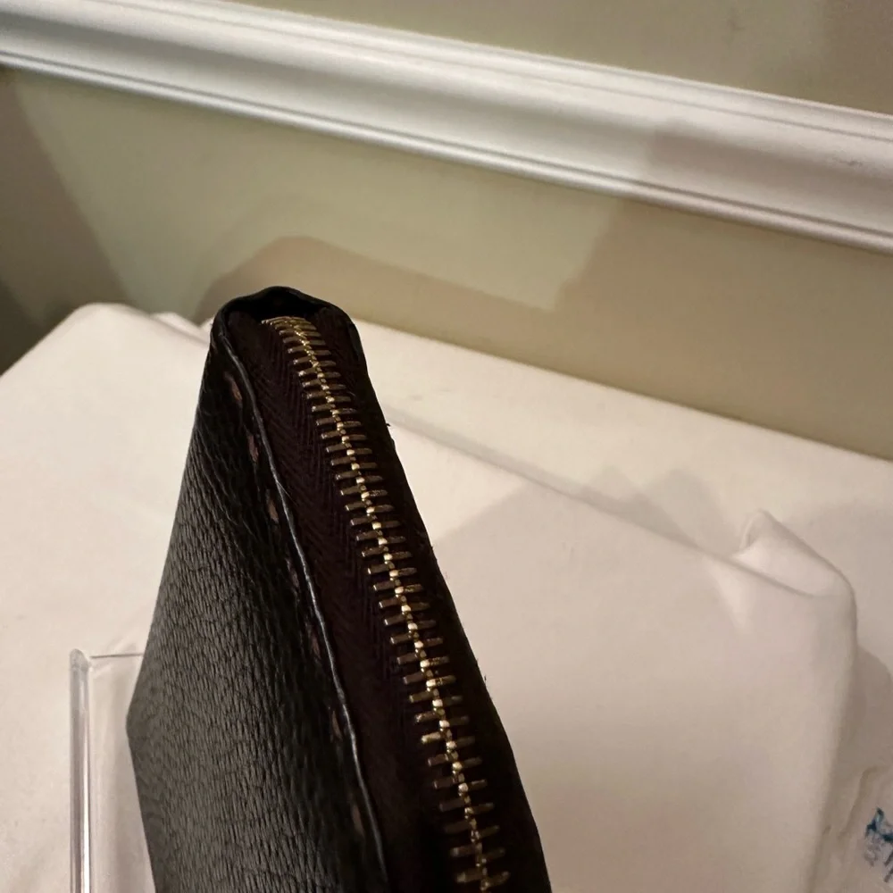 Fendi Selleria authentic brown leather with hardware in EUC see pics EUC - Picture 8 of 13